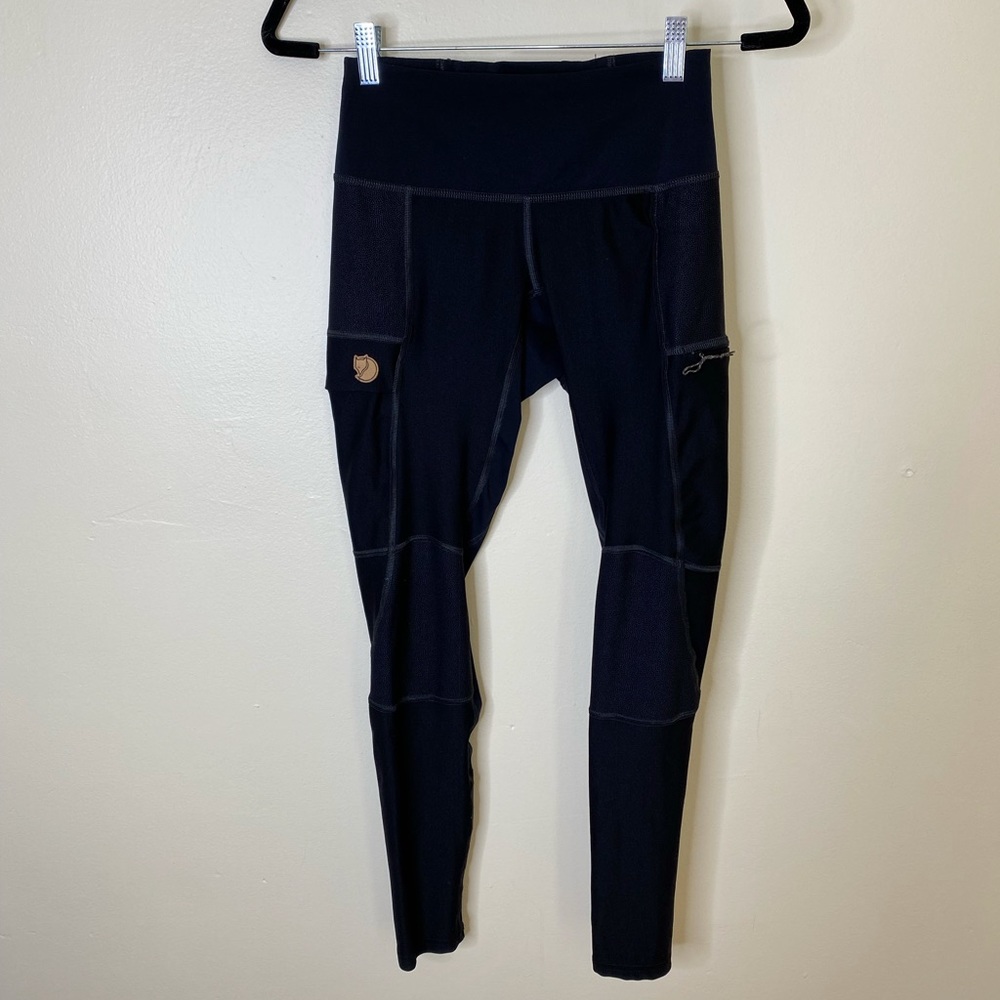 Fjallraven Abisko Trekking Black Tights